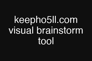 keepho5ll.com visual brainstorm tool